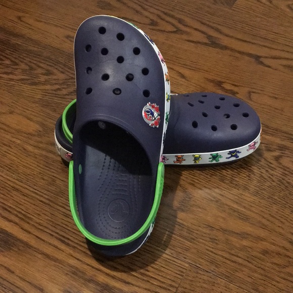 GRATEFUL DEAD CROCS 50th ANNIVERSARY M10 W12 - Picture 3 of 8